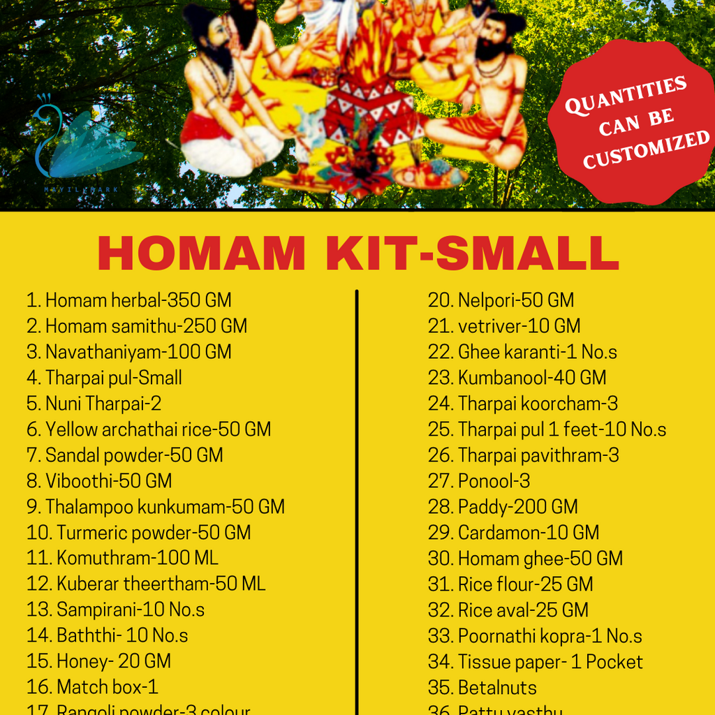 Ganapathi homam kit