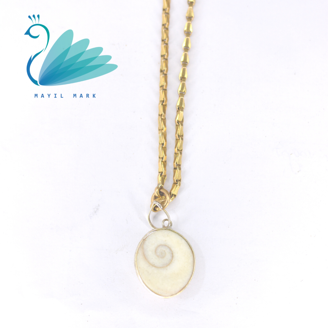 Gomati chakra pendant